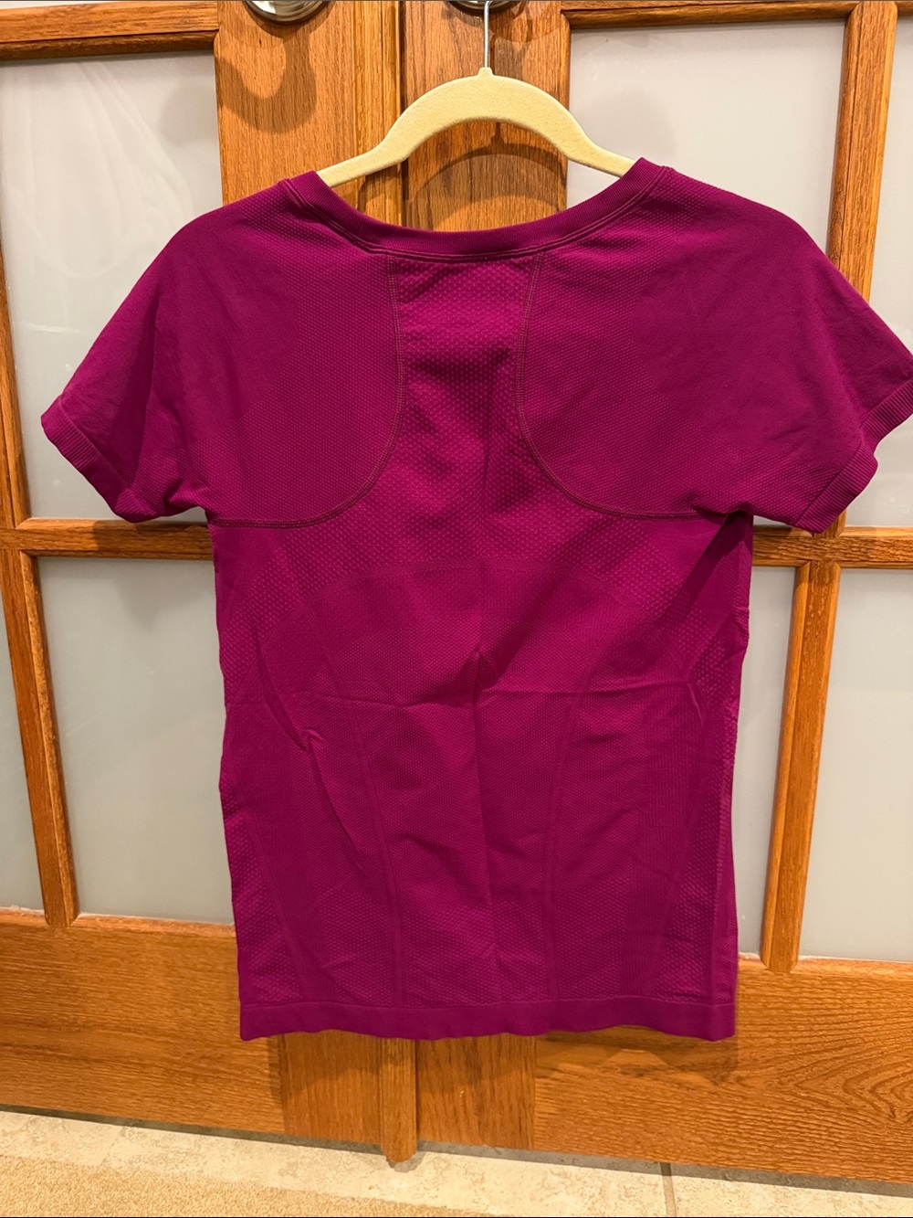 Athleta Short Sleeve Performance Tee - Magenta - Picture 2 of 5